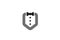 Creative Necktie G Letter Shield Logo Design Vector Symbol Illustration