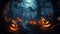 Creative picture art in halloween concept