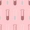 Creative pink medical tube background