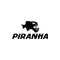 Creative Piranha logo design Vector Art Logo