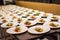 Creative Plate of Beef Carpaccio Salad Being Plated