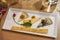 Creative Plate of Spanish Cheeses