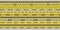 Creative Police line black and yellow stripe border. Police, Warning, Under Construction, Do not cross, stop, Danger. Set of