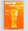 Creative popular alcohol cocktail. Bright composition. Vertical banners for branding bar menu, cover, poster, flyer.