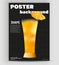 Creative popular alcohol cocktail. Bright composition. Vertical banners for branding bar menu, cover, poster, flyer.