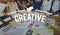 Creative Process Thinking Imagination Ideas Concept