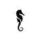 creative seahorse logo icon. Seahorse icon and symbol vector illustration