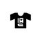Creative shirt icon. online learning and course icon. Perfect for application, web, logo and presentation template. icon design