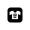 Creative shirt icon. Online Learning icon. Perfect for application, web, logo and presentation template. icon design solid rounded