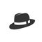 Creative simple cowboy hat vector