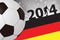 Creative Soccer Background Germany 2014