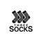 Creative Socks logo Design Vector Art Logo