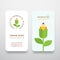 Creative Sprout Studio Abstract Modern Vector Logo and Business Card Template. Pencil Flower Flat Style Concept. Premium
