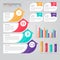Creative steps collection colorful business infographic template, can be used for presentation, web or workflow diagram layout