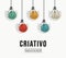 Creative teamwork ideas portuguese design concept