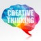 Creative thinking brain