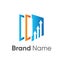 Creative vector financial logo suitable for financial and financial insurance companies