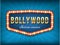 Creative vector illustration of bollywood cinema background. Art design indian movie, cinematography, theater banner or