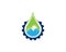 Creative Water Home Auto Symbol Logo