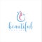 Creative Women Beauty Salon and Spa Logo icon vector