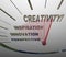 Creativity Innovation Imagination Speedometer New Ideas