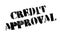 Credit Approval rubber stamp