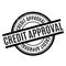 Credit Approval rubber stamp