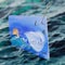 Credit card on fishing hook 3d illustration fraud concept