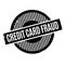 Credit Card Fraud rubber stamp