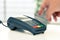 Credit card machine, payment for online shopping