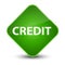 Credit elegant green diamond button