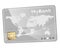 Credit plastic bank card icon