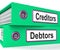 Creditors Debtors Files Shows Lending