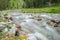 Creek in the Goeriachtal in Lungau, Austria