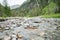 Creek in the Goeriachtal in Lungau, Austria