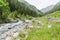 Creek in the Goeriachtal in Lungau, Austria