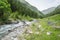 Creek in the Goeriachtal in Lungau, Austria