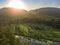 Creek marsh lands in Byron bay, Australia