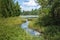 Creek into Peck Lake Algonquin