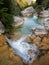 Creek Rio Barbaira in Rocchetta Nervina, Liguria - Italy