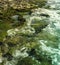 Creek with small waterfalls at Northern Cyprus