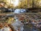 Creek view of Great Gully Lower Falls