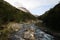 Creek on the way to the Mirador Torres del Paine, Chile