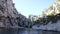 Creeks of Cassis seen from the sea