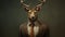 Creepy Deer Man Illustration: Dystopian Realism By Joshua Hoffine