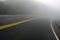 Creepy Foggy Road