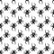 Creepy spider pattern seamless vector