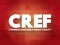 CREF - Caribbean Renewable Energy Facility acronym, abbreviation concept background