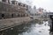 Cremation ceremony along the holy Bagmati River in Bhasmeshvar Ghat at Pashupatinath temple