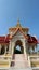 Crematorium pavilion at Thai temple Wat Kaeo Fah